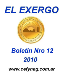 El Exergo - Año 2010 - Boletin 12 - Clic para Abrir