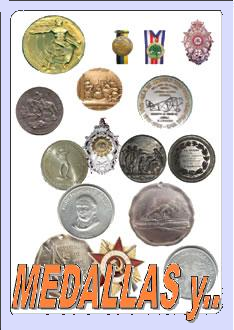 Medallas y Fichas